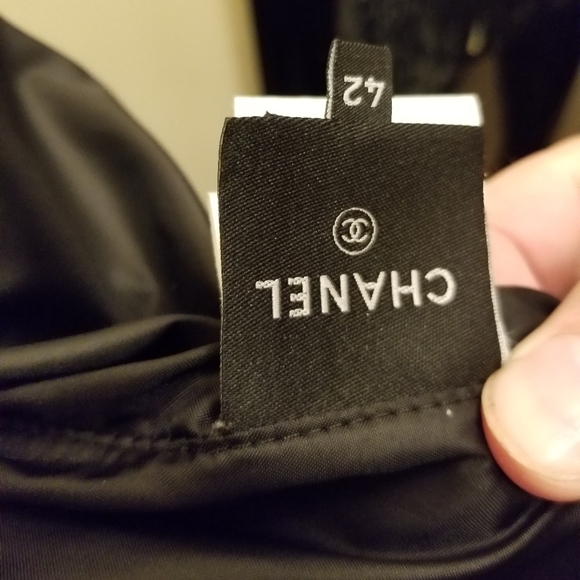 SOLD!!! Chanel Lamb leather &viscose CC logo  Jacket - Picture 15 of 15